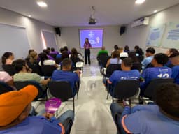 SAAE Caxias promove ação de combate à violência contra a mulher